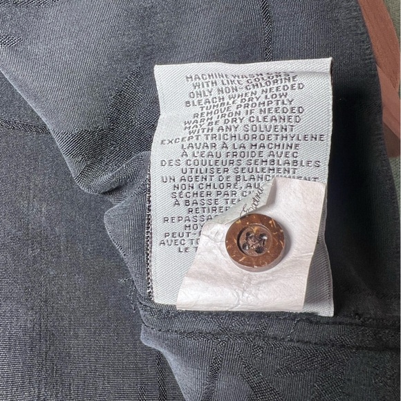 Quiksilver Mens Silver Edition QSD Button Up Island Stitch Shirt Black Large - Picture 7 of 8